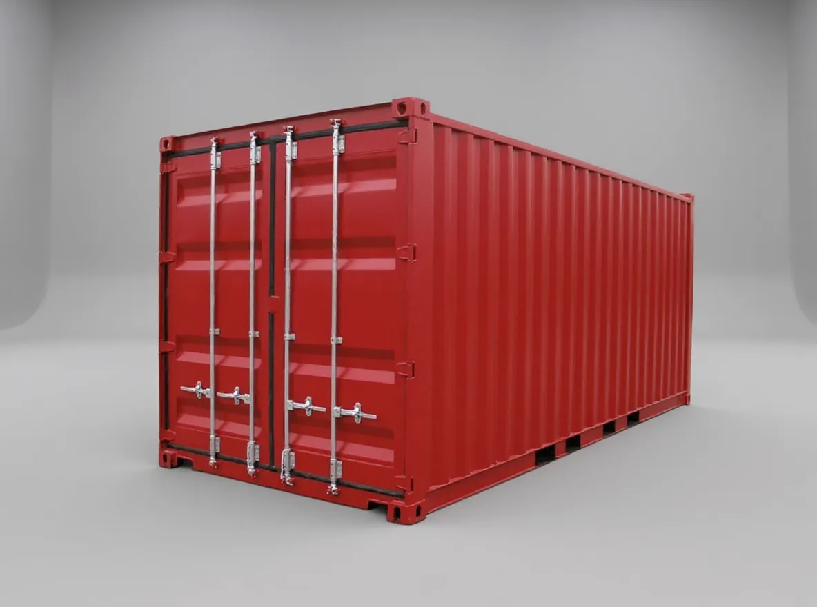 20 fots bulkcontainer RAL 3002