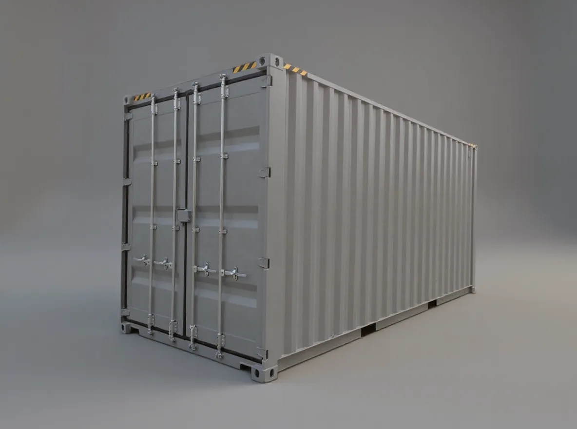 20 fods high cube container RAL 7042