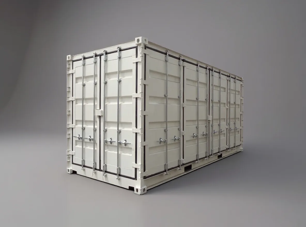 20 fods high cube container med dobbeltdør og dobbelt sidedør 3