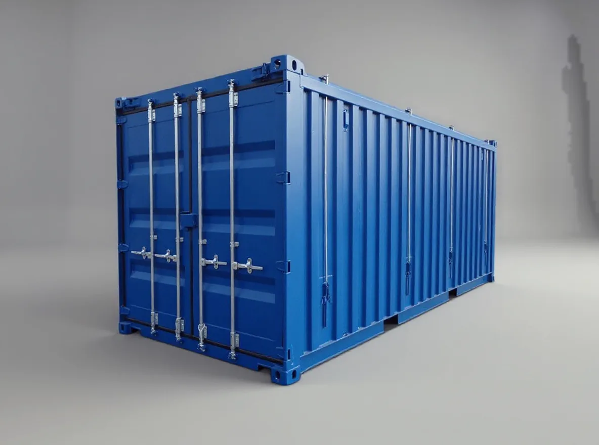 20 fods hardtop-container RAL 5010