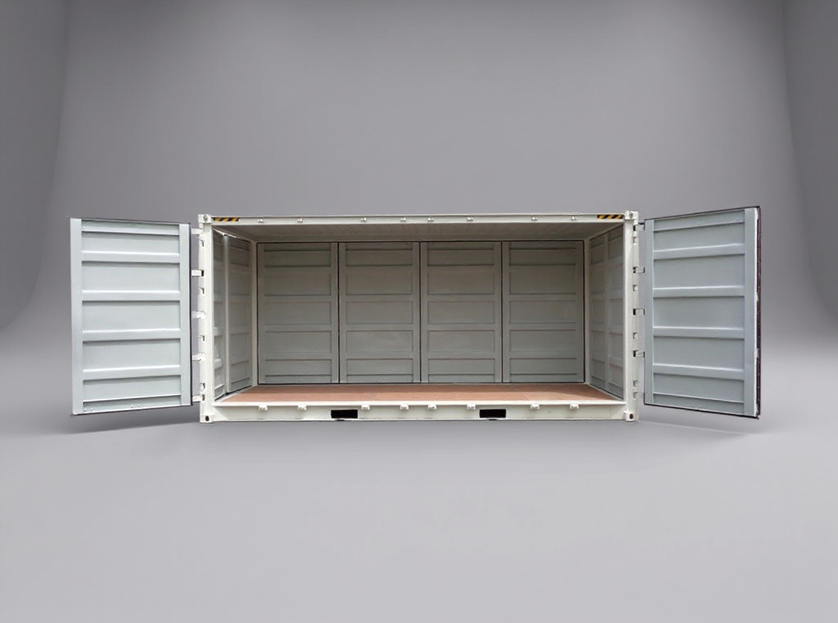 20 ft High Cube Double Door plus Double Side Door Container 2
