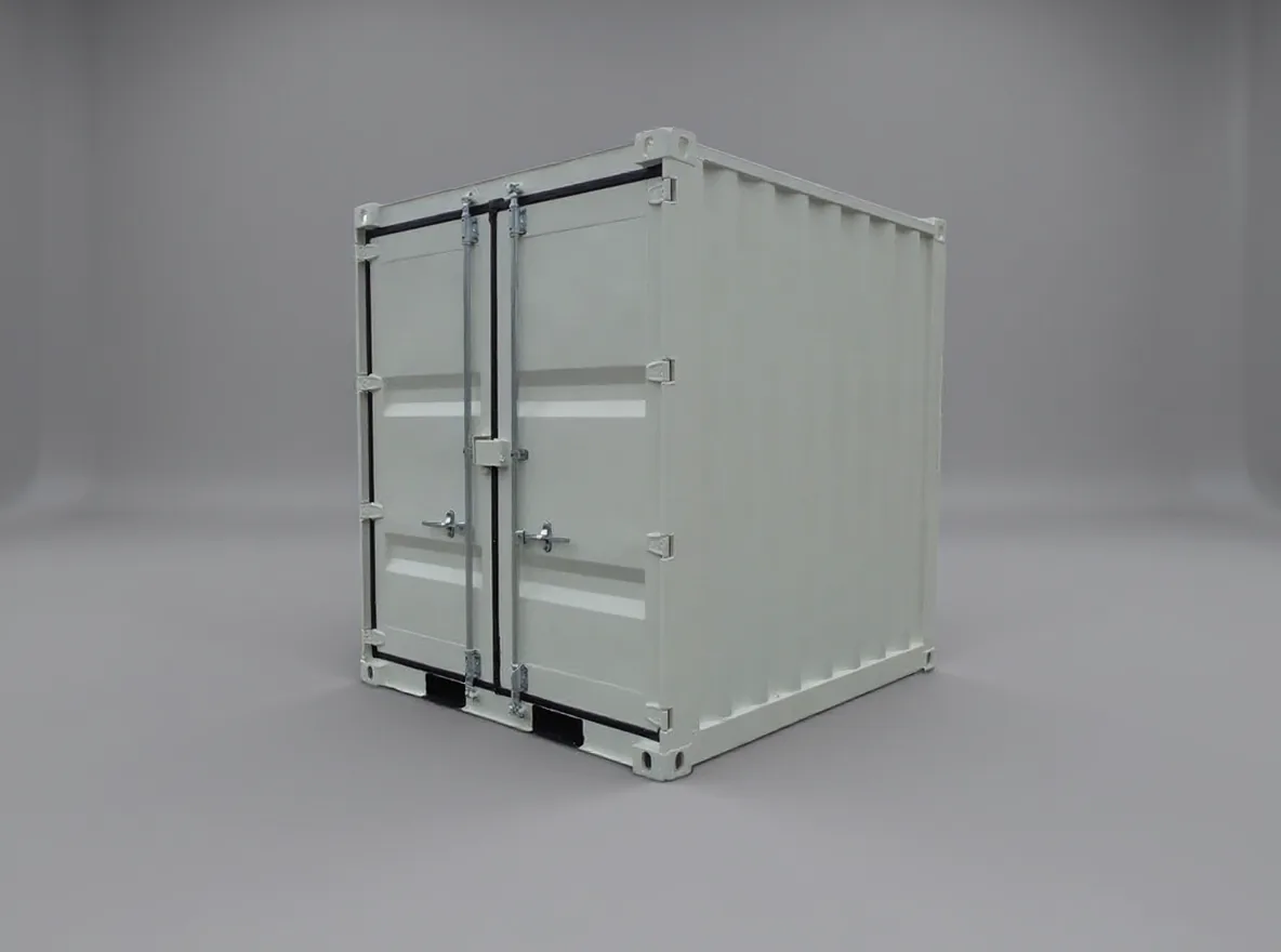 8 fods high cube minicontainer RAL 9010