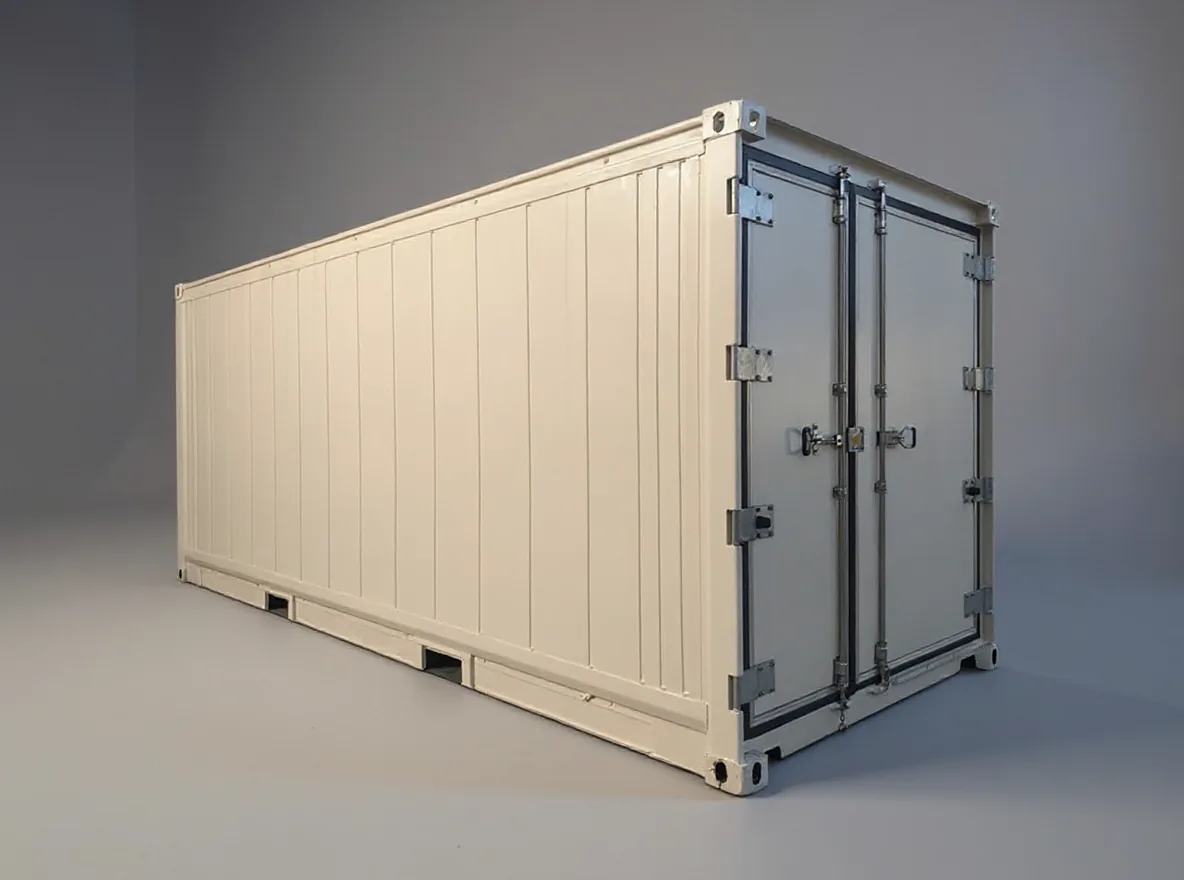 20 fods kølecontainer til indenrigs brug RAL 9010
