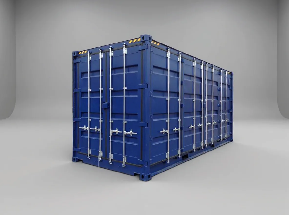 20 fods high cube container med dobbelt sidedør 2