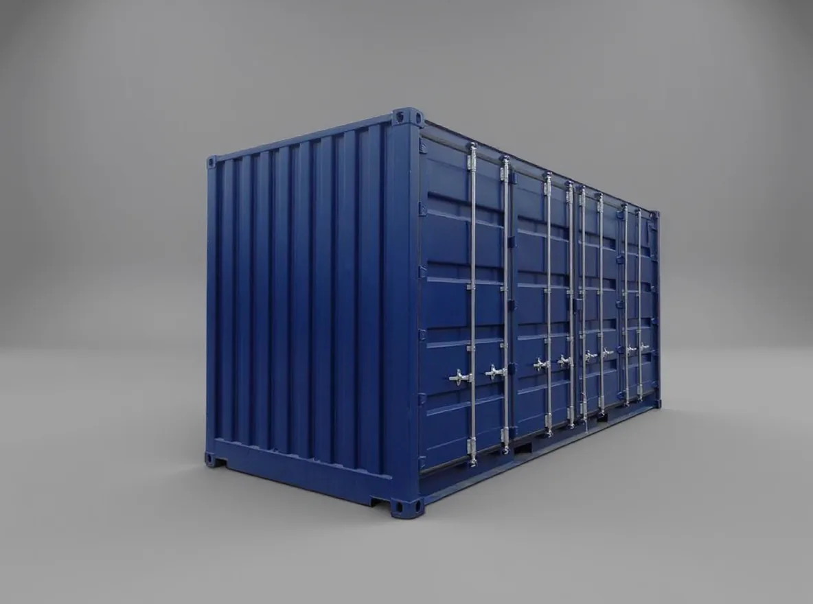 20 fods high cube container med dobbelt sidedør 3