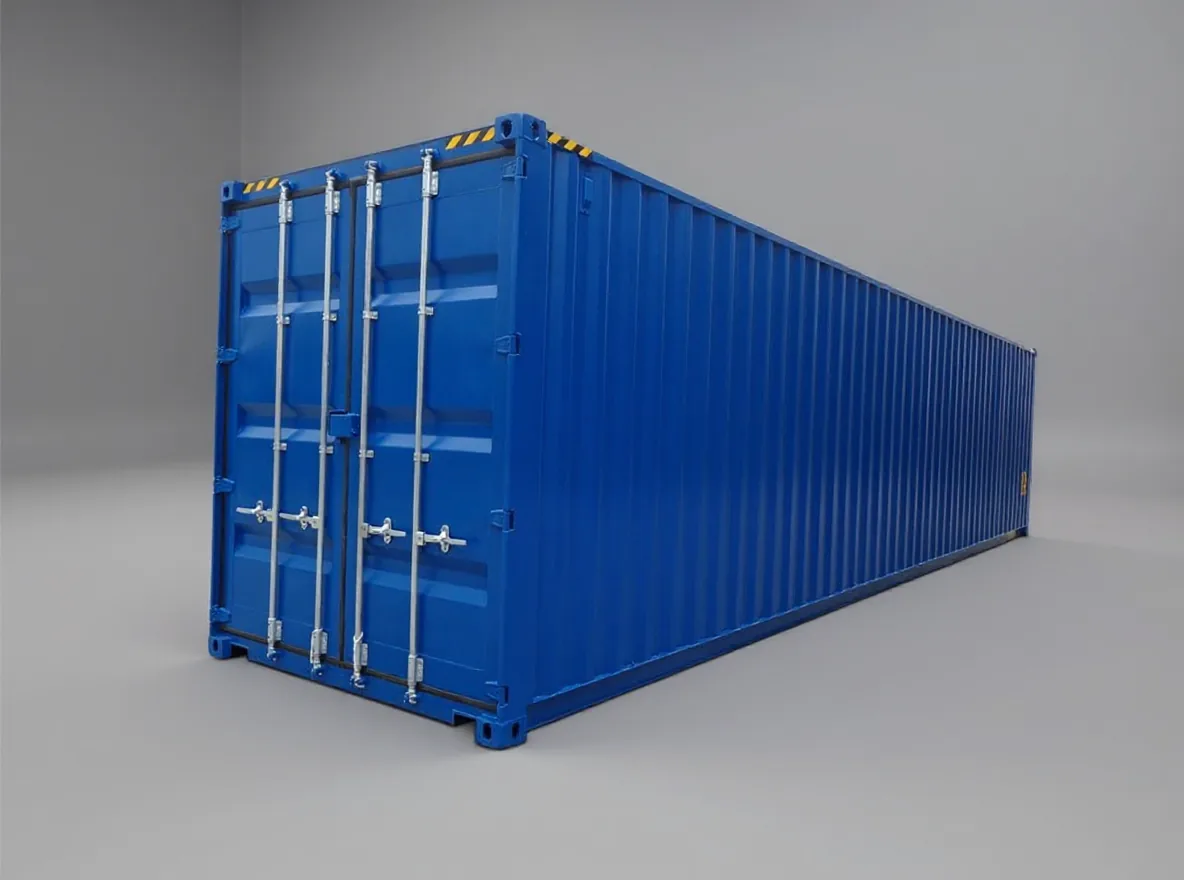 40 fods high cube container med dobbeltdør 2