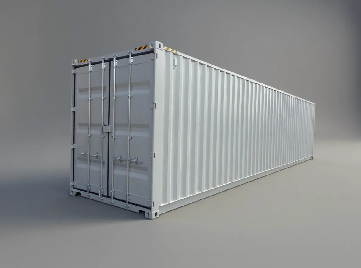 40 fots high cube-container RAL 7035