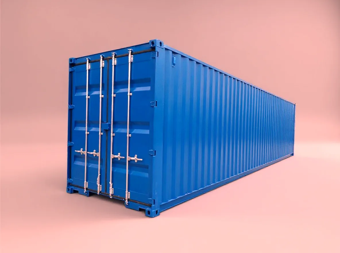 40 fods high cube container med dobbeltdør 3
