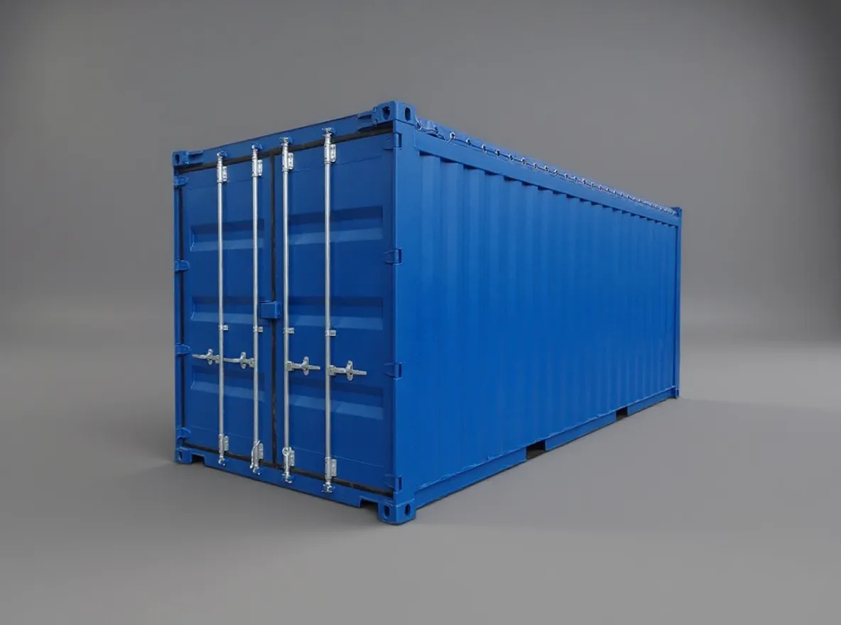 20 fods open top-container RAL 5010