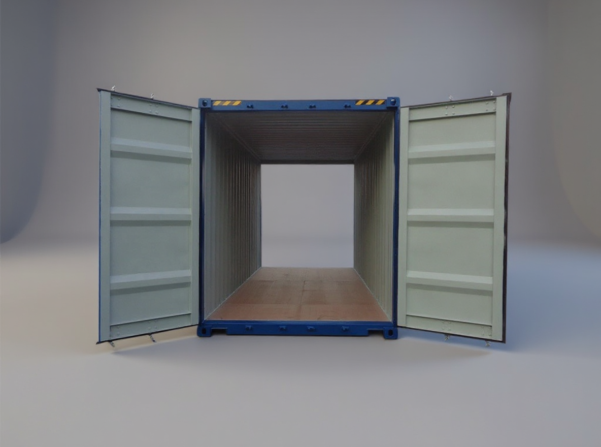 20 ft High Cube Double Door Container