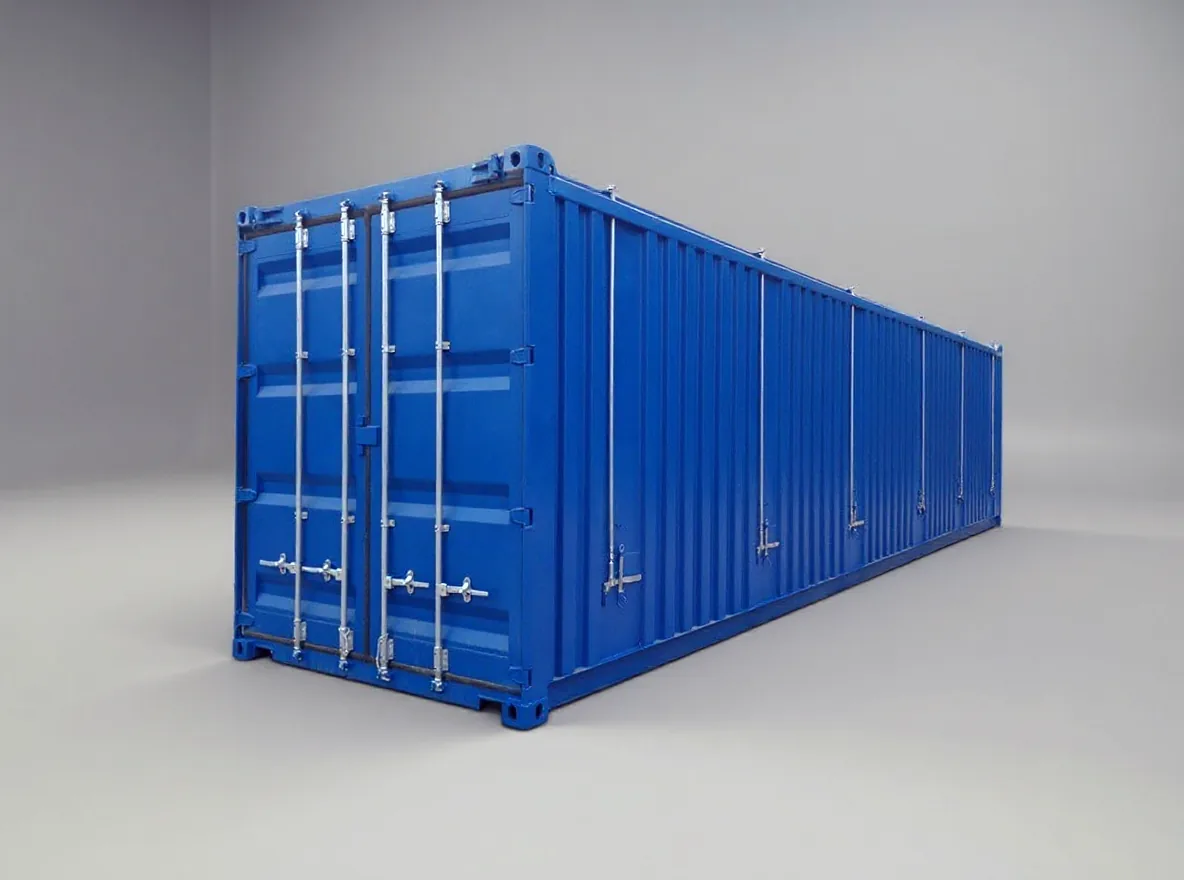 40 fods high cube hardtop-container RAL 5010