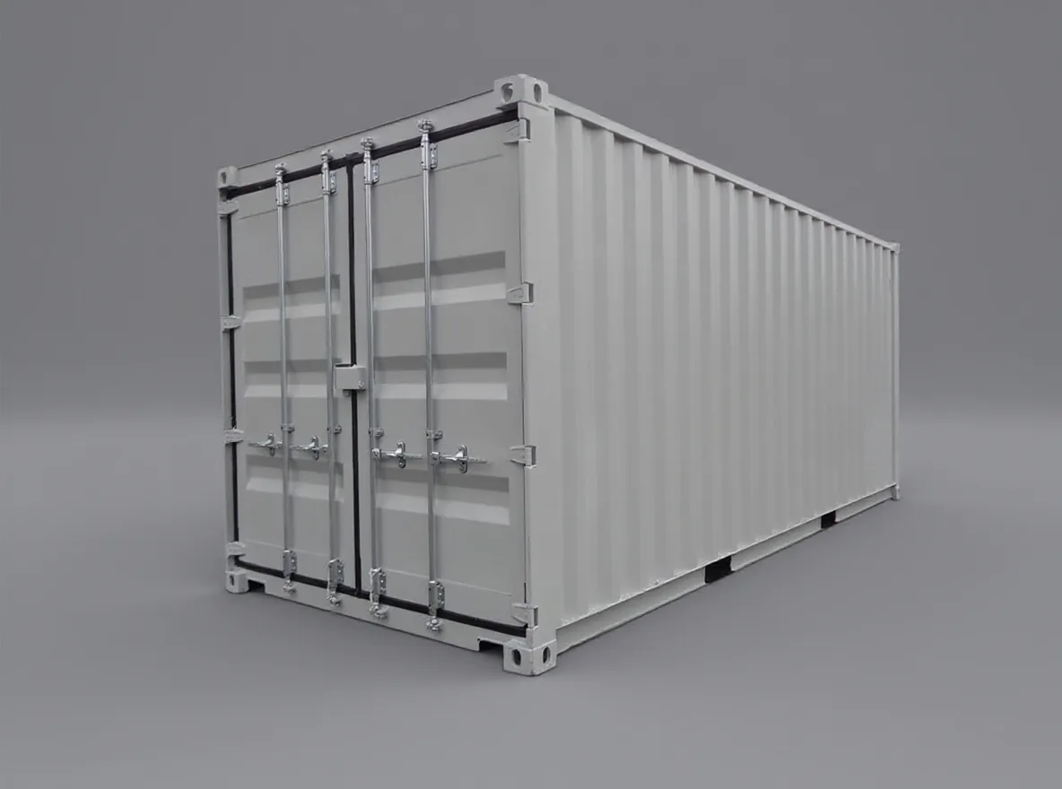 20 fods standard container RAL 7035