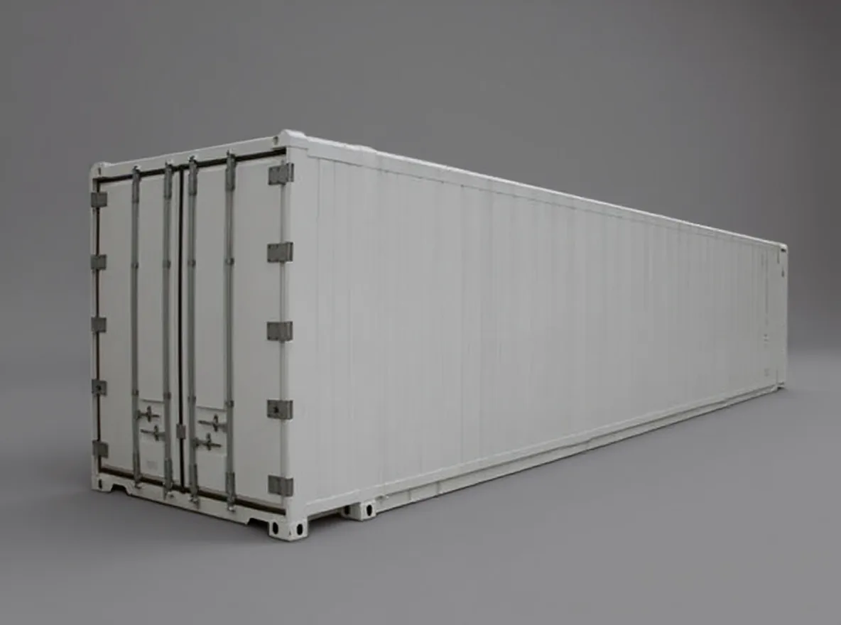 45 fods high cube kølecontainer, pallet wide RAL 9010