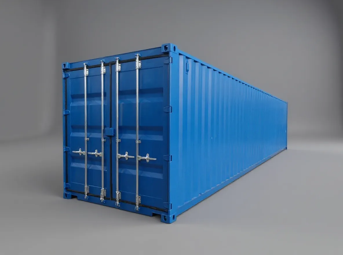 40 fots standard dry van-container RAL 5010