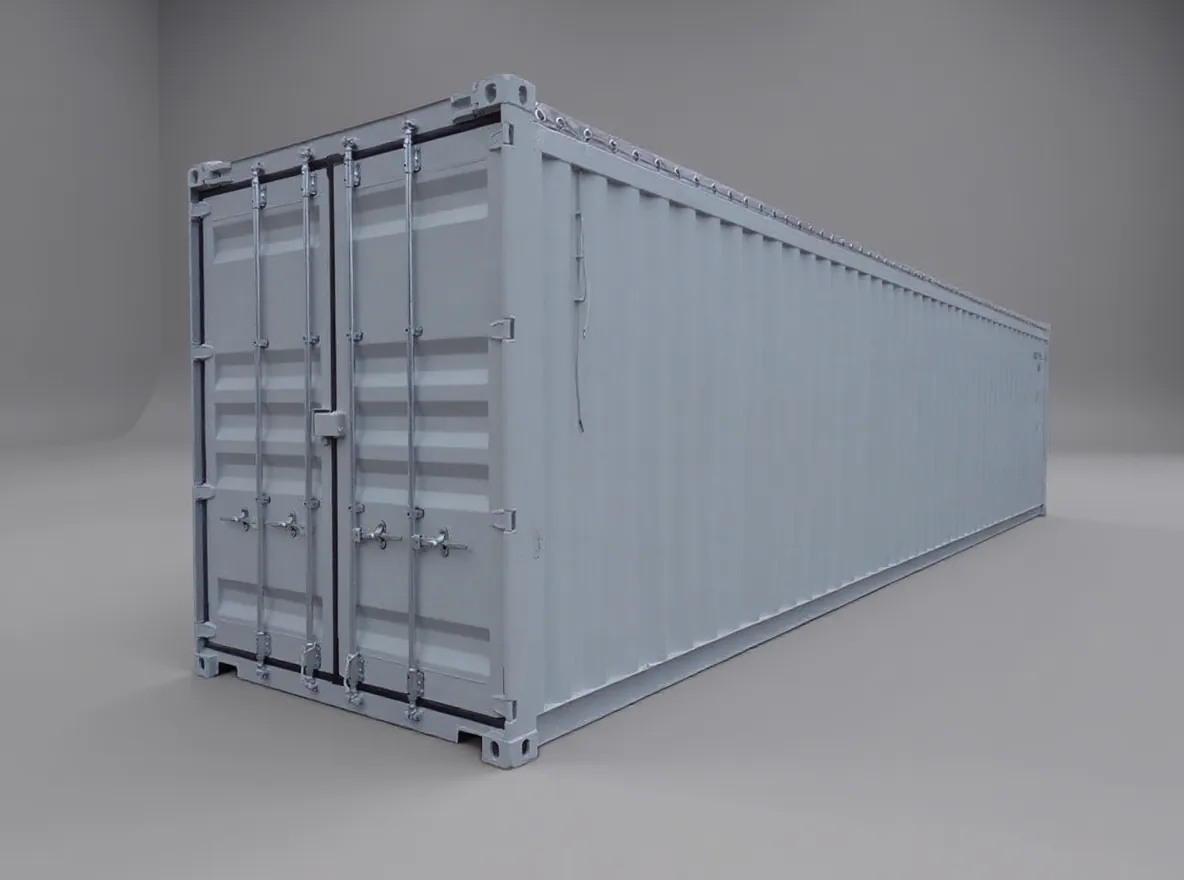 40 fods high cube open top-container RAL 7035
