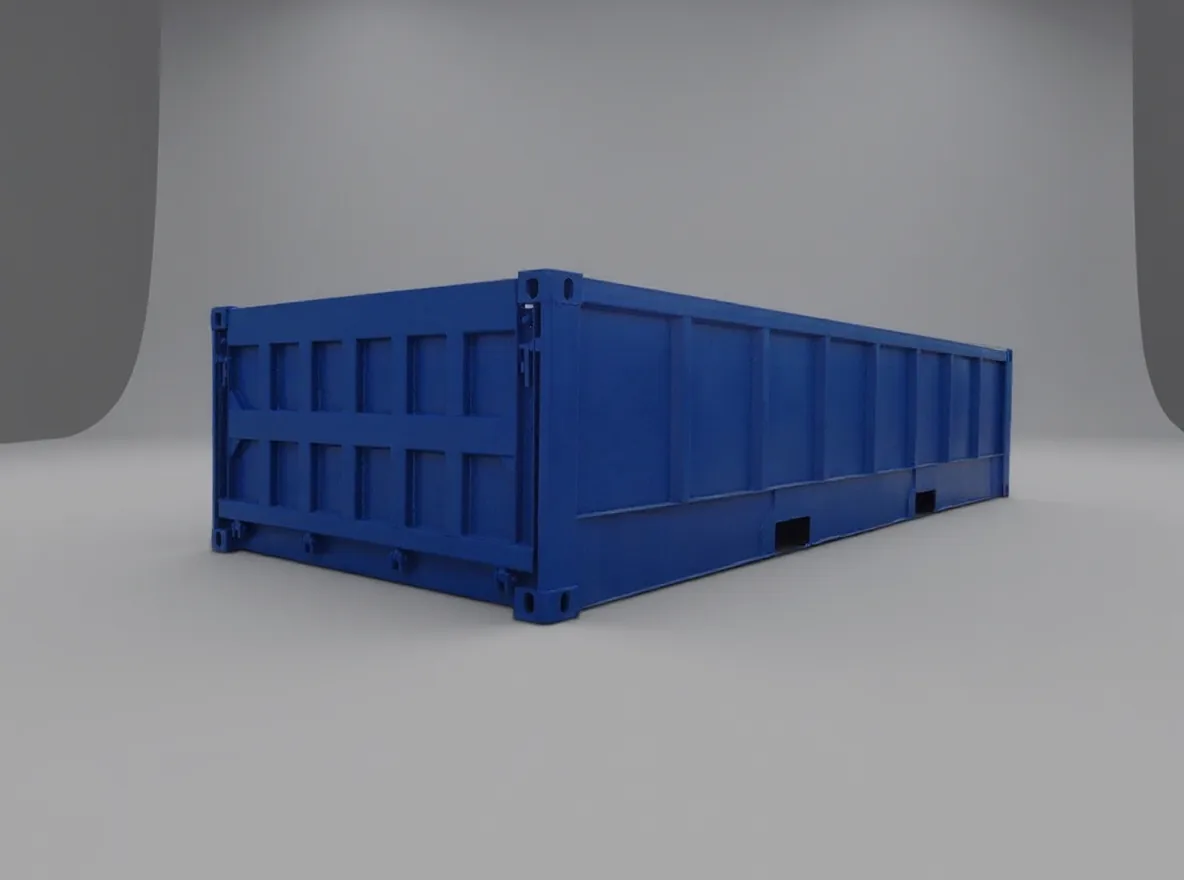 20 fods halvhøj container 2