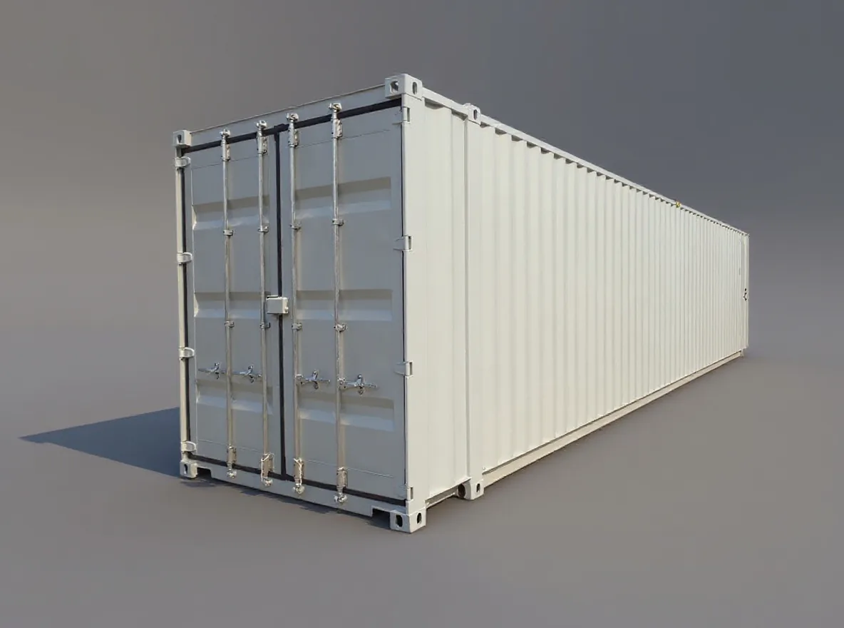 45 fods high cube container RAL 7035