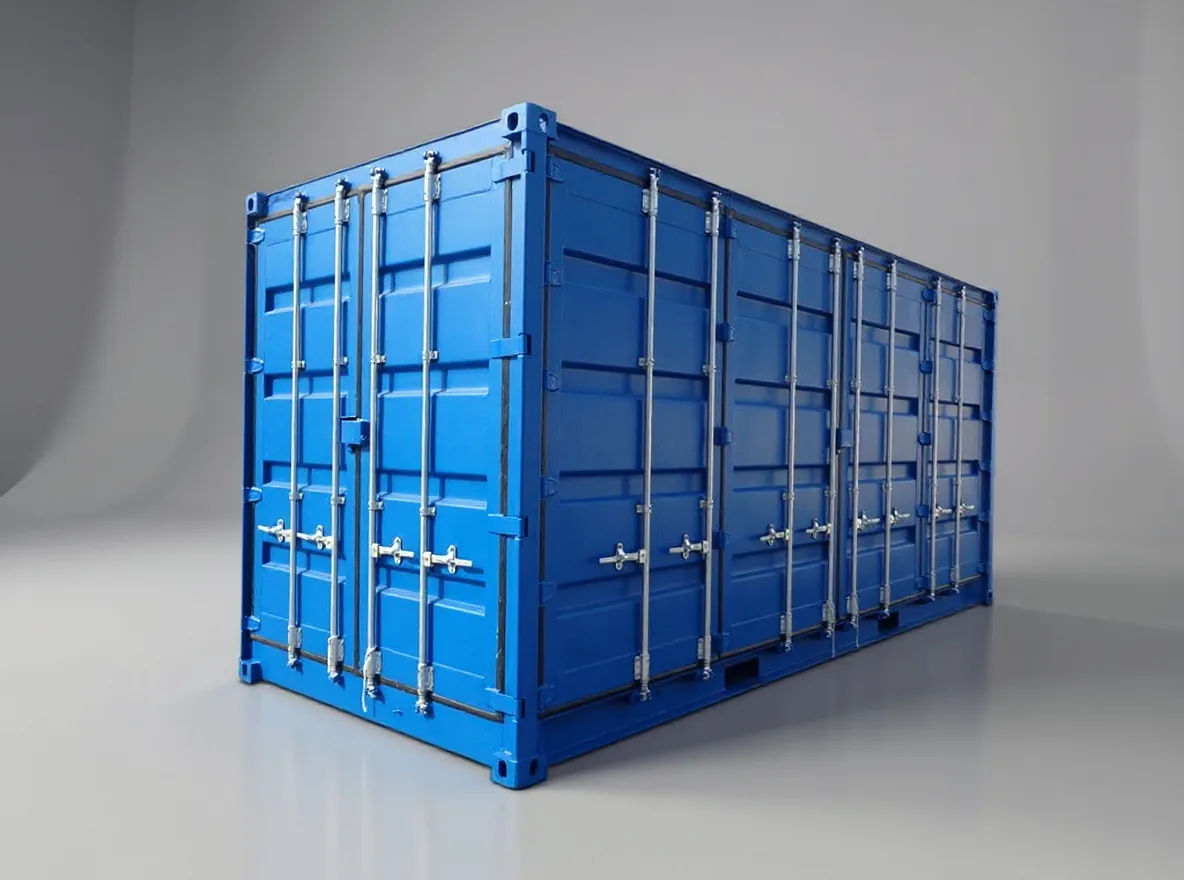 20 fots high cube-container med sidedør 2