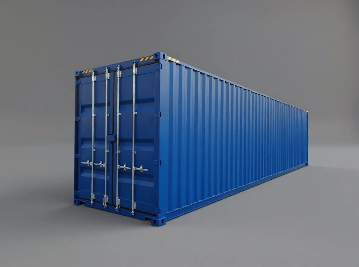 40 fots high cube-container RAL 5010