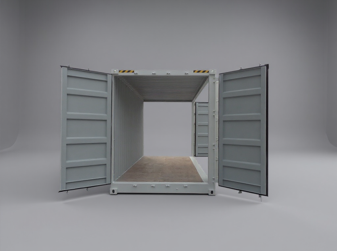 20 ft High Cube Double Door plus Side Door Container