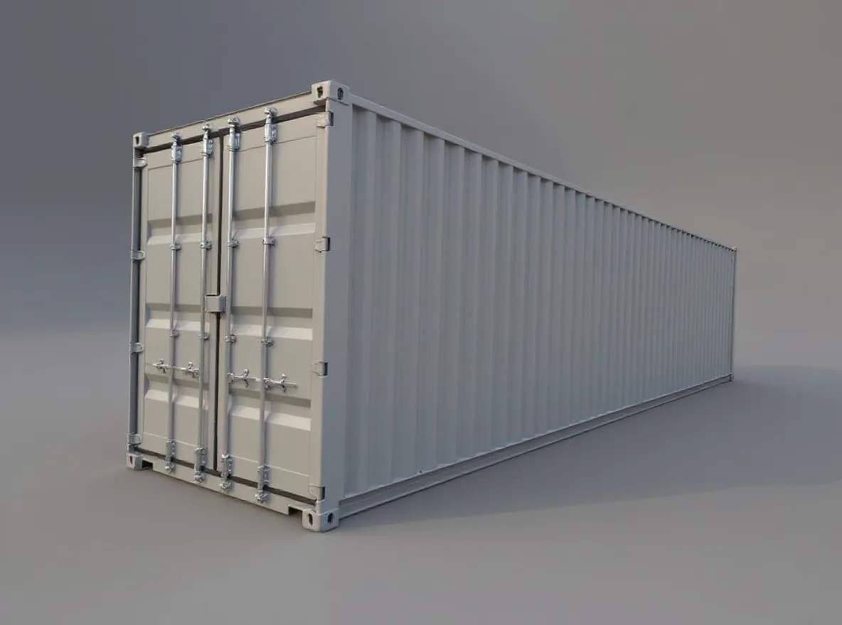 40 fots high cube-container RAL 7042