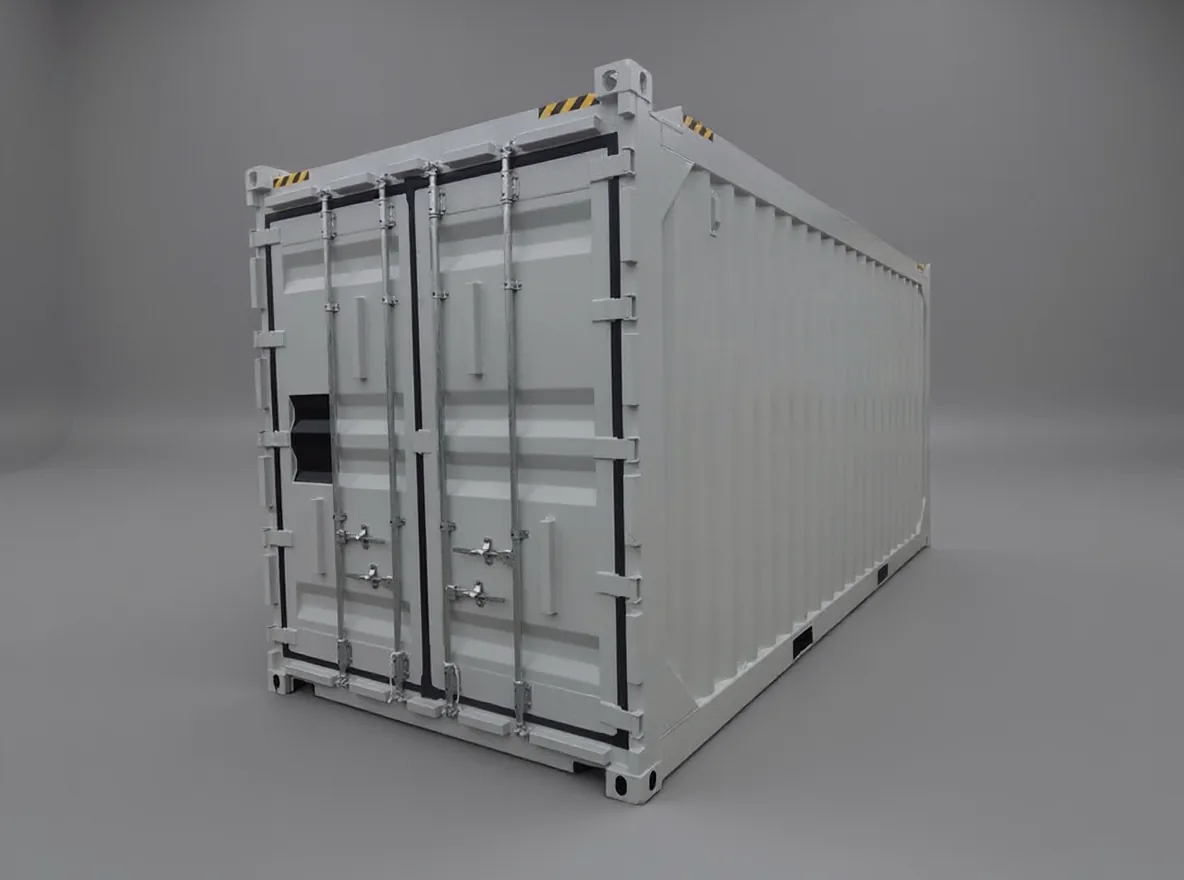 20 fods high cube offshorecontainer RAL 7035